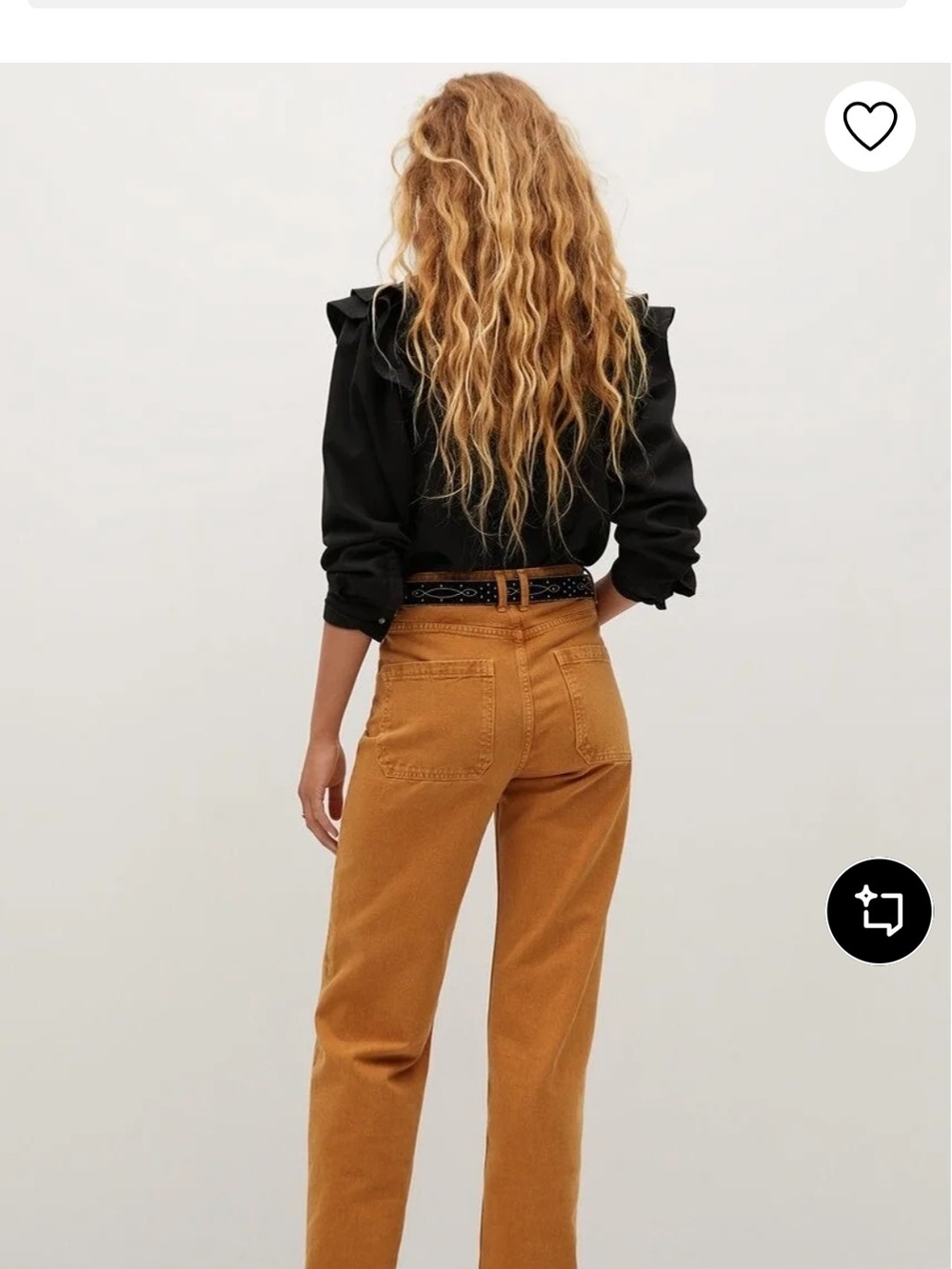 Mango Ruffle Blouse - Picture 3 of 4